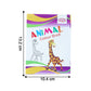 Kids animal theme colouring book set ( 5 pc / mix color books)