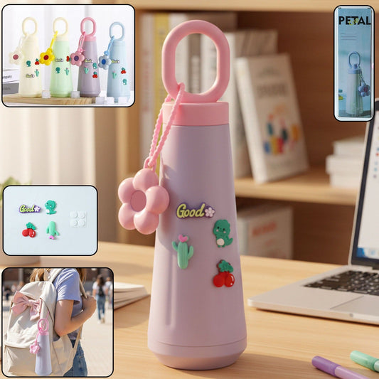 450 ml approx cute portable water bottle