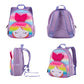 Playbee 3D Magical Unicorn & Mermaid Kids School Bag | Lightweight Toddler Backpack