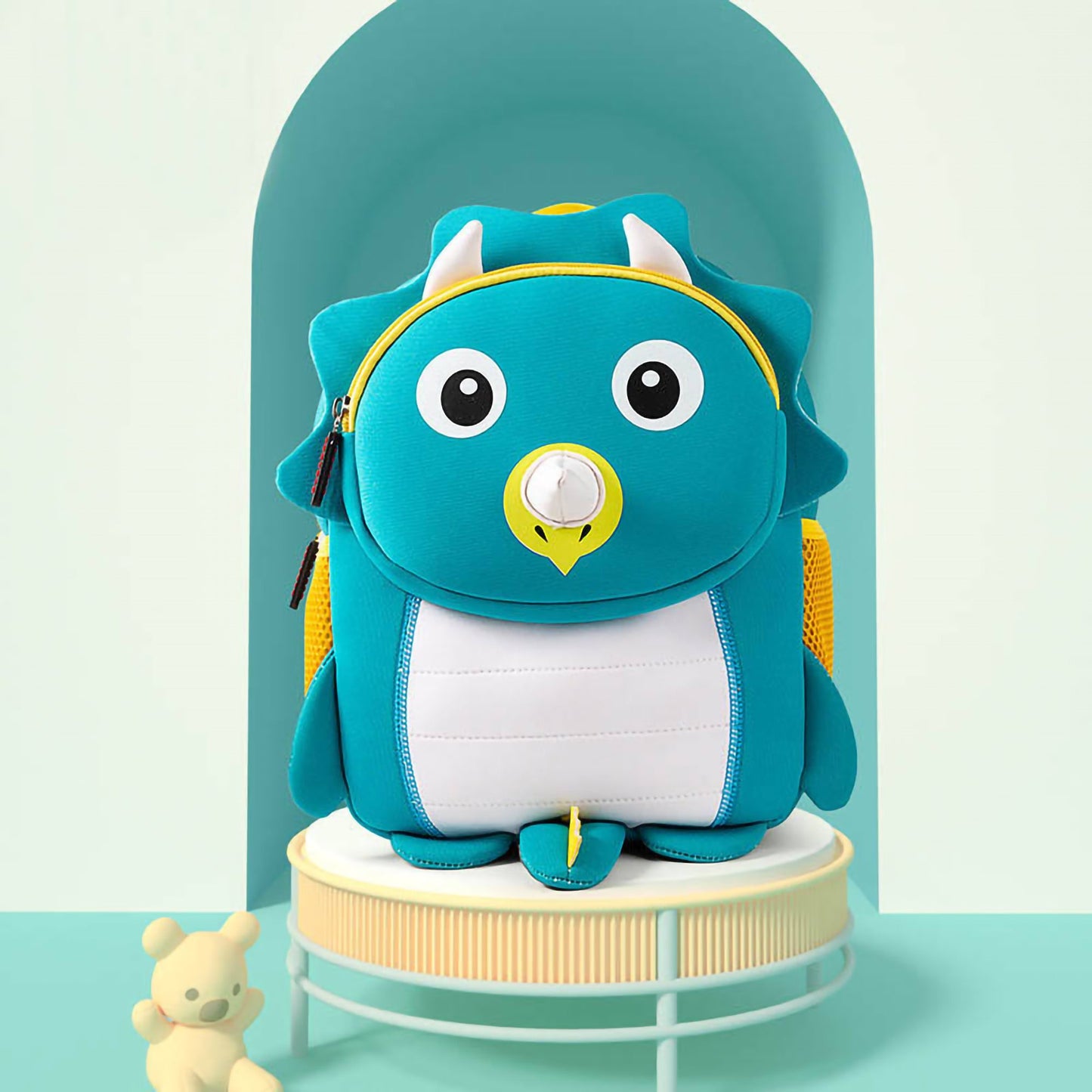Playbee Cute 3D Zoo Animal Kids School Bag | Toddler Bag