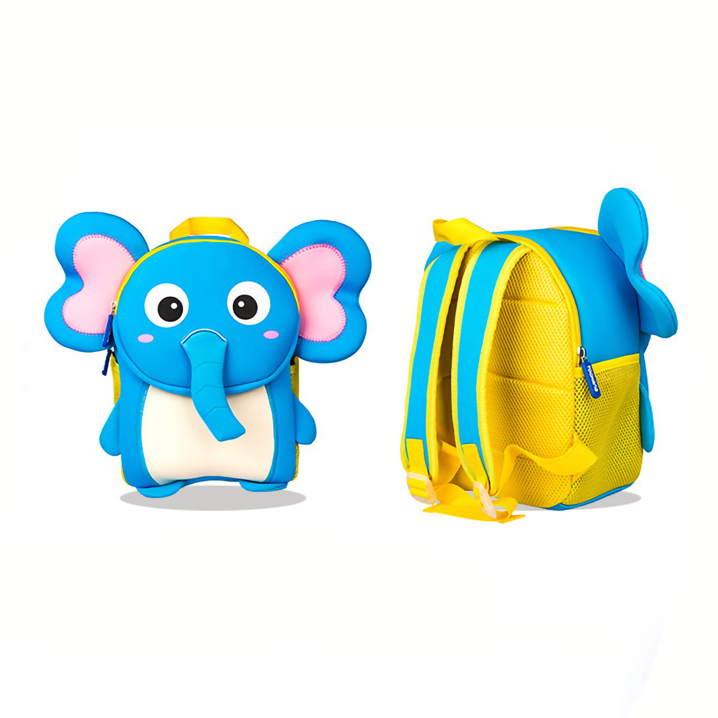 Playbee Cute 3D Zoo Animal Kids School Bag | Toddler Bag