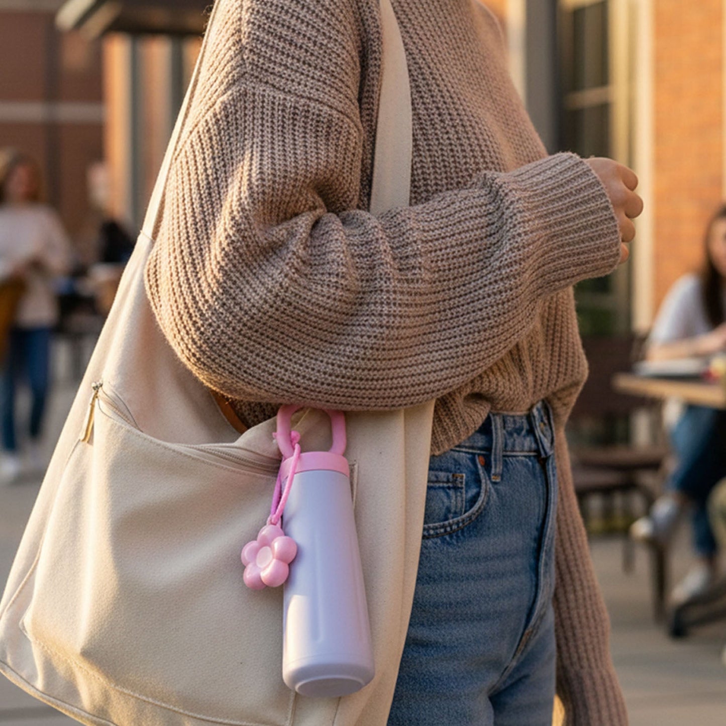 450 ml approx cute portable water bottle
