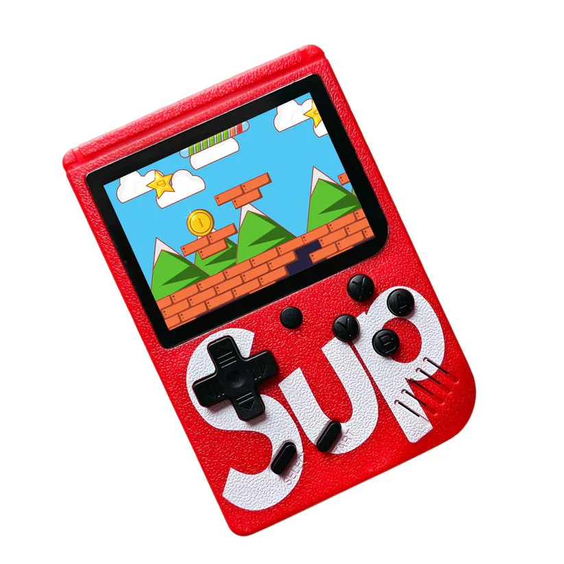 Playbee 400-in-1 SUP Retro Handheld Game Console - Double Player Edition