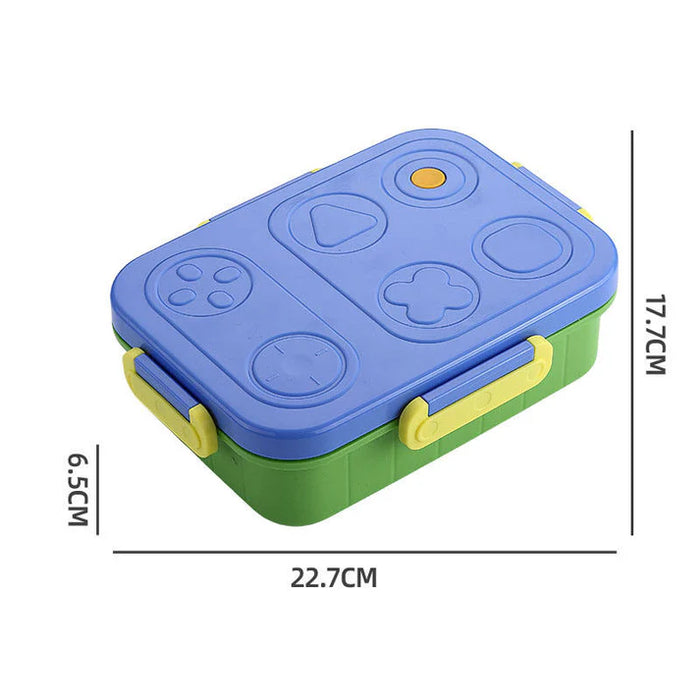 3 Compartment Kids Stainless Steel 750ml Lunch Box with 80ml Sauce Bowl